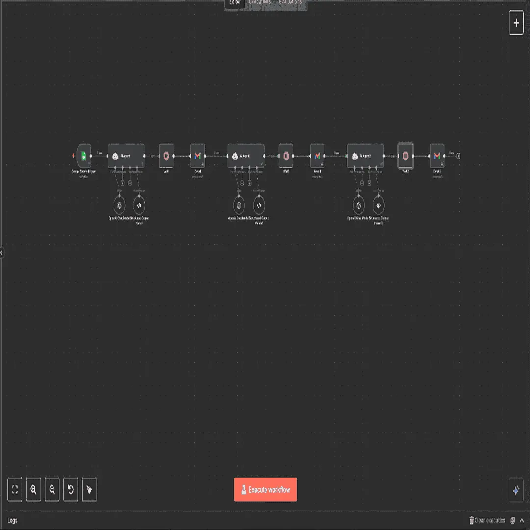 AI Sales Email Sequence Generator Interface